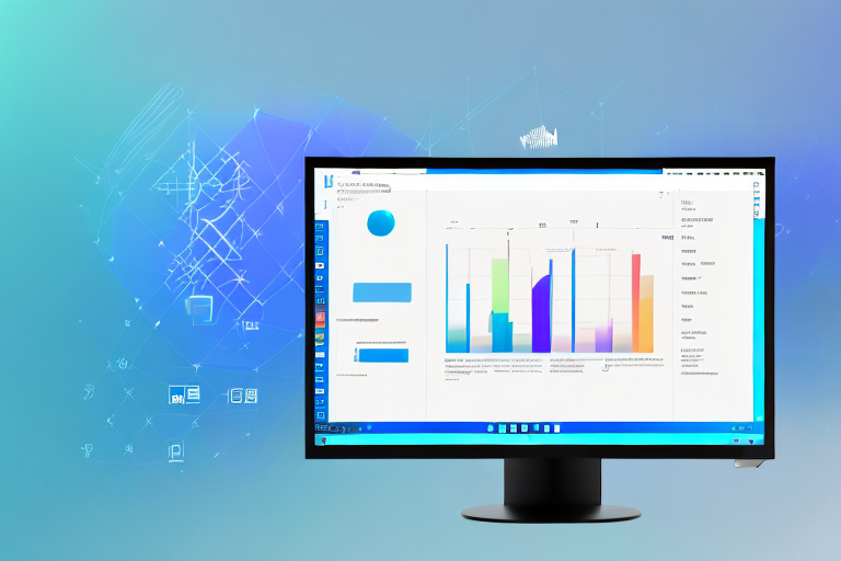 A computer monitor displaying the interface of a screenshot tool