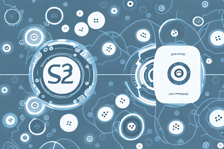 The s23 device with a sequence of images showing the buttons to press for taking a screenshot