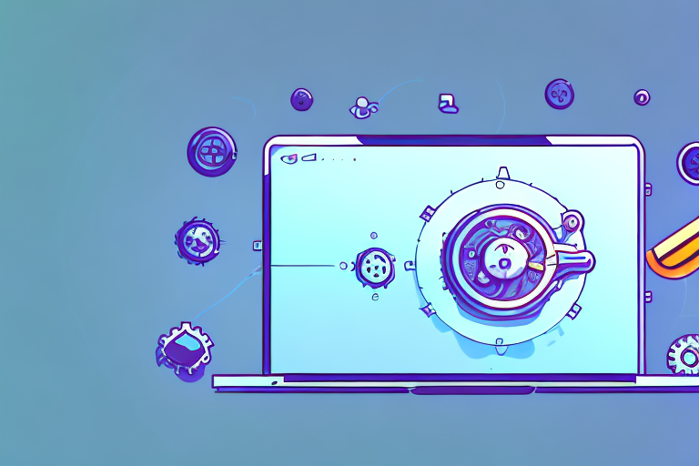 The steam deck device with a screenshot being captured on its screen