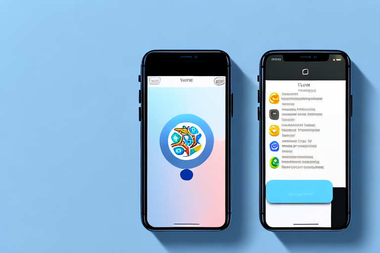 An iphone with the settings menu open