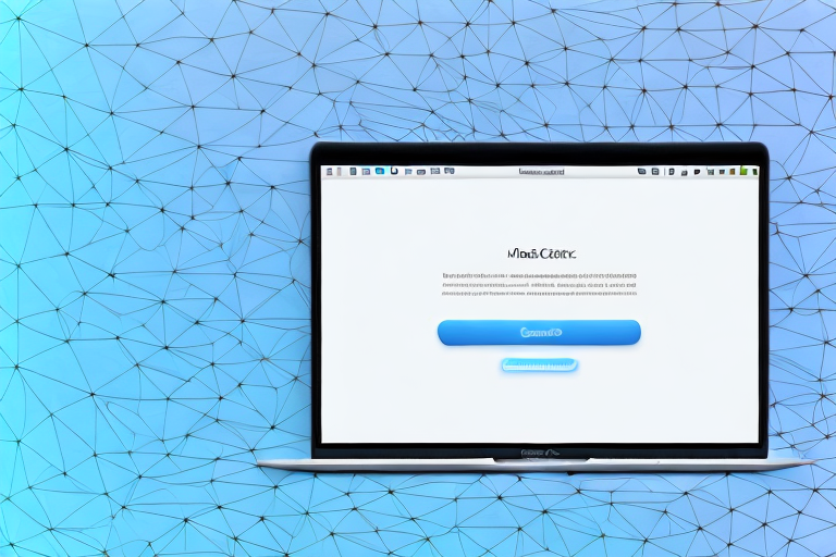 A macbook with a screenshot on the screen