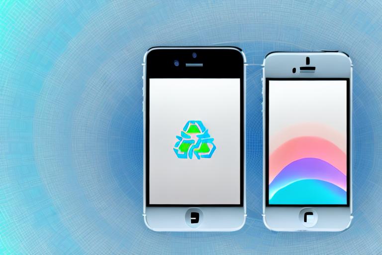 An iphone displaying a recovered screenshot