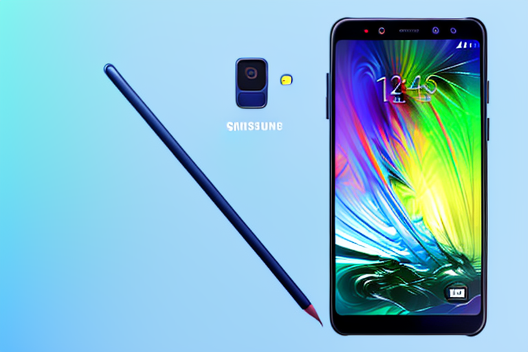 A samsung galaxy a32 5g smartphone with a screenshot being captured