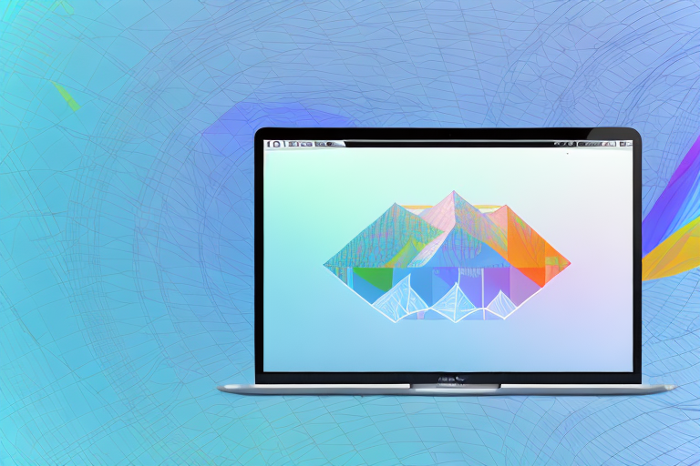 A mac computer with a screenshot tool interface open on its screen