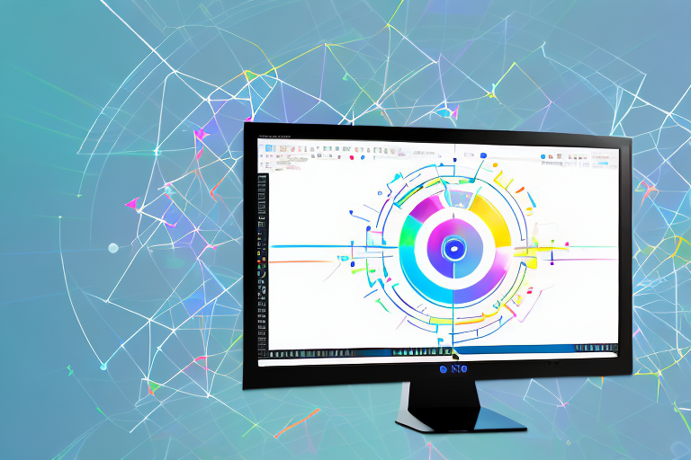 A computer monitor displaying an active screenshot process using the lightshot tool