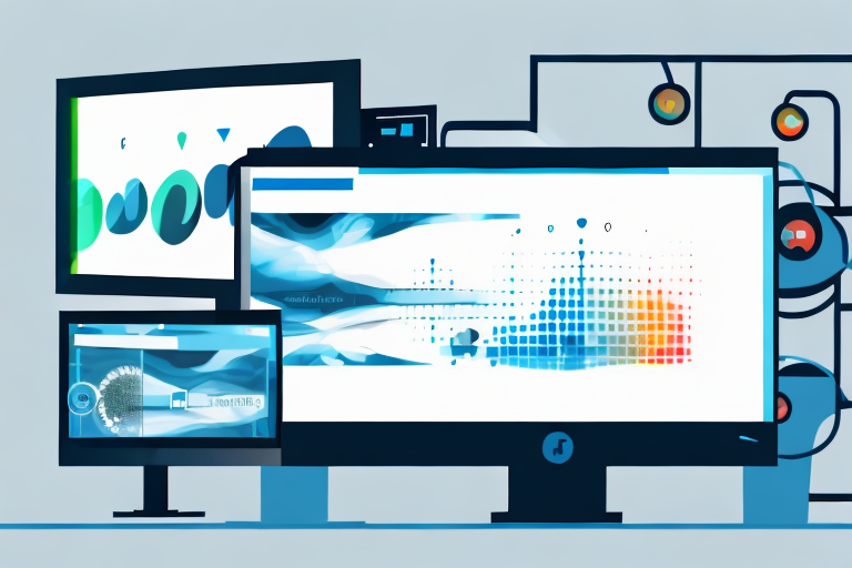 A computer monitor displaying various screenshot tools