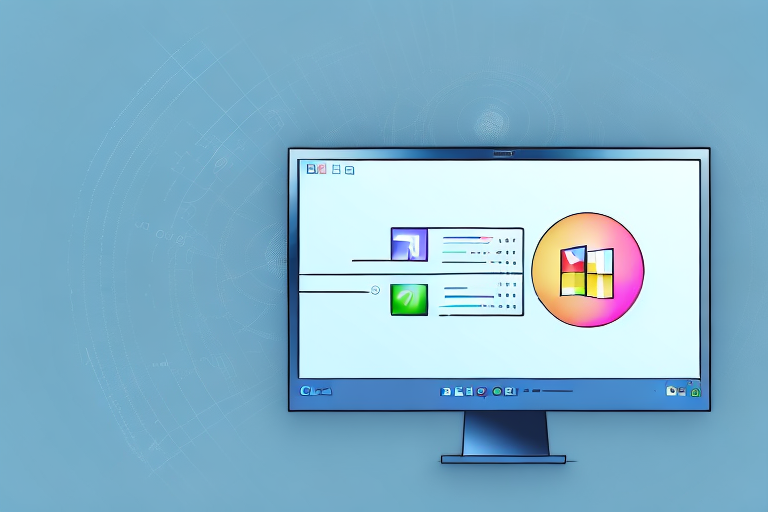 A computer displaying the windows operating system interface with a cursor hovering over the "print screen" button