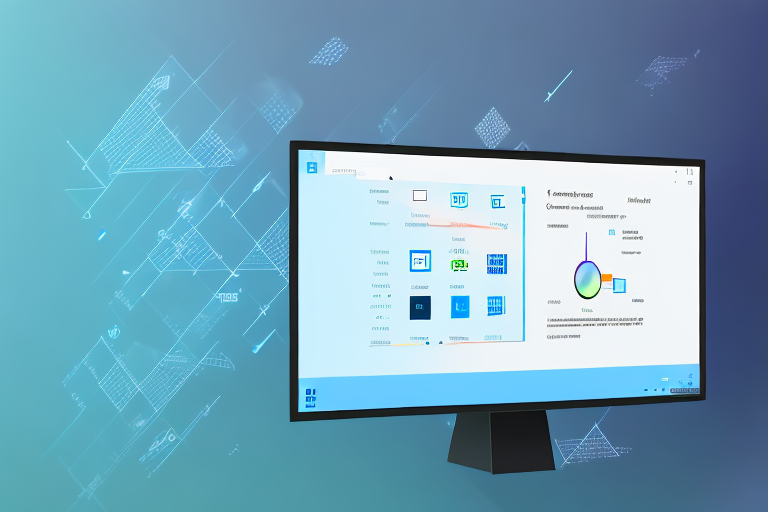 A computer displaying the windows 11 interface