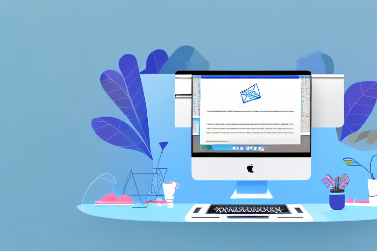 A mac computer with a screenshot being captured on the screen