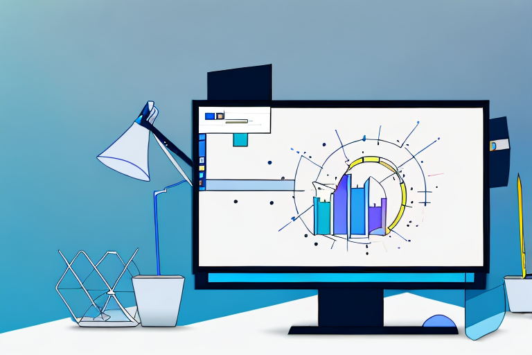 A computer monitor with a cropped screenshot highlighted on the screen