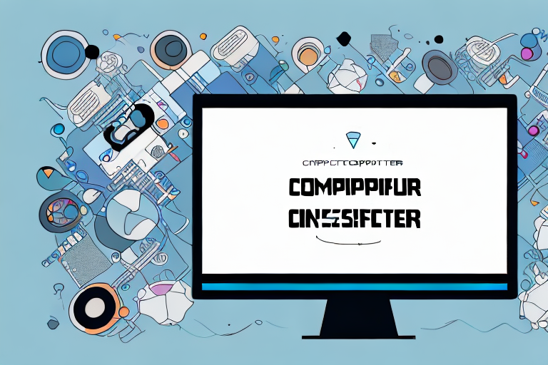 A computer screen with a screenshot image on it