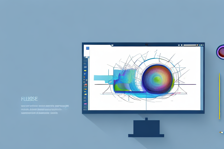 A computer screen displaying an image editing software with various tools like crop