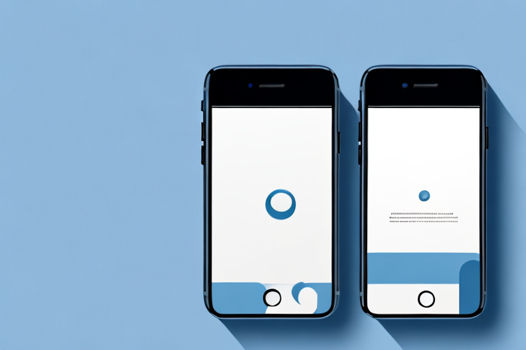 An iphone displaying a screenshot