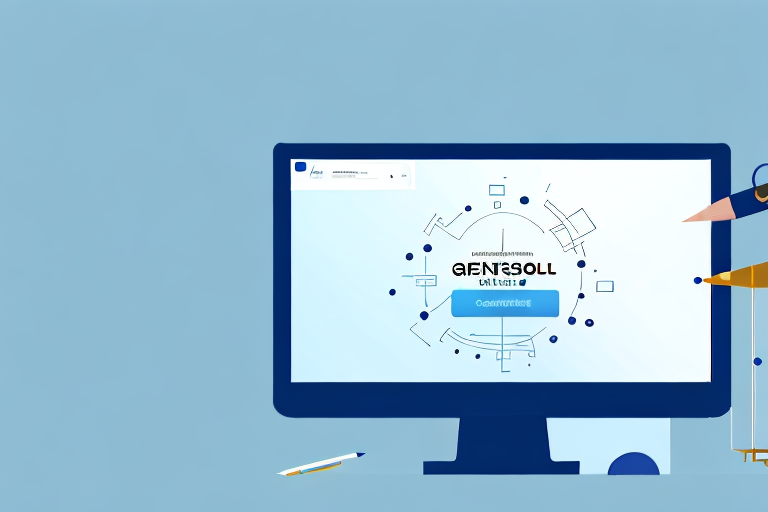 A computer screen displaying a generic desktop