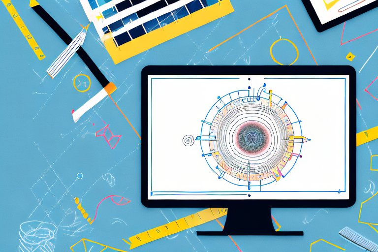 A computer screen displaying an image