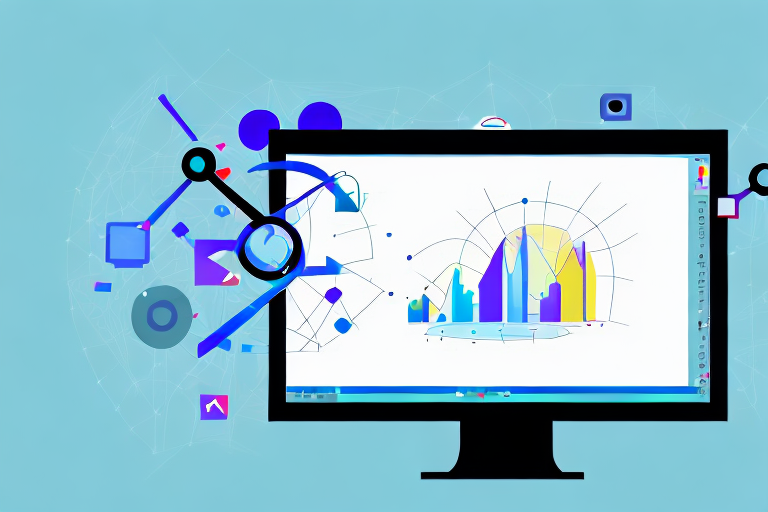 A computer monitor displaying the snipping tool application