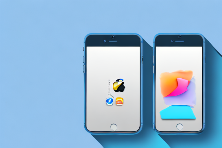 An iphone displaying an open screenshot with editing tools