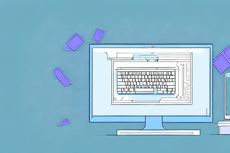 A computer screen displaying different windows