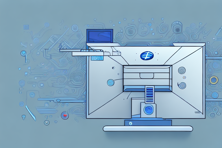 A mac computer with a sequence of images showing the keys to press for taking a screenshot