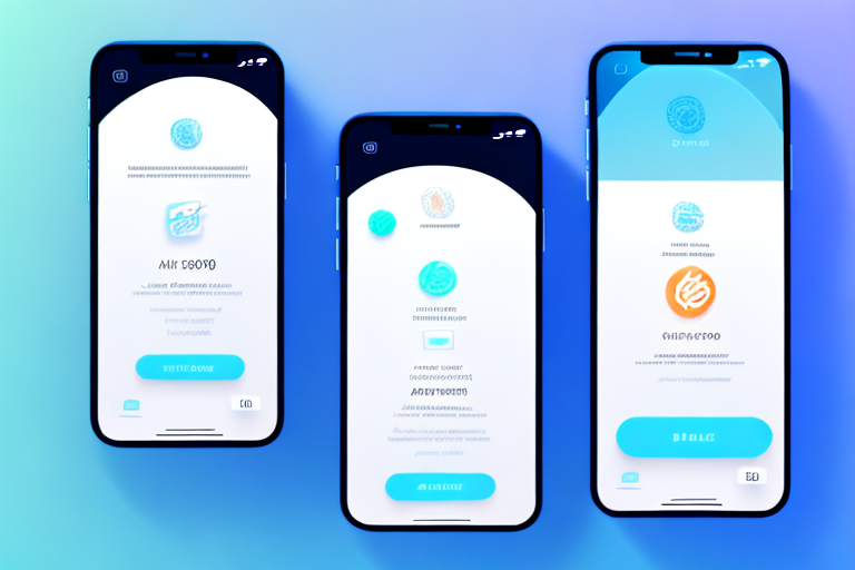 An iphone displaying a visually appealing and sophisticated cash app interface