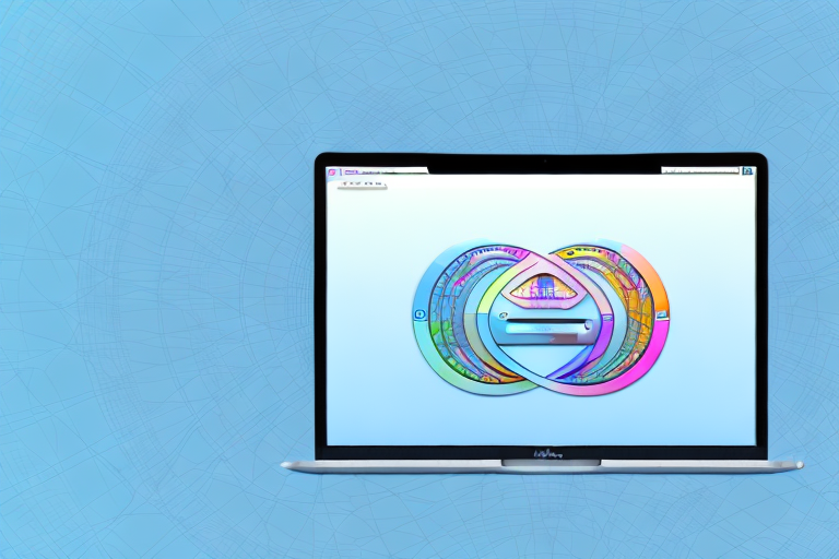 A mac computer with a screenshot image on the screen