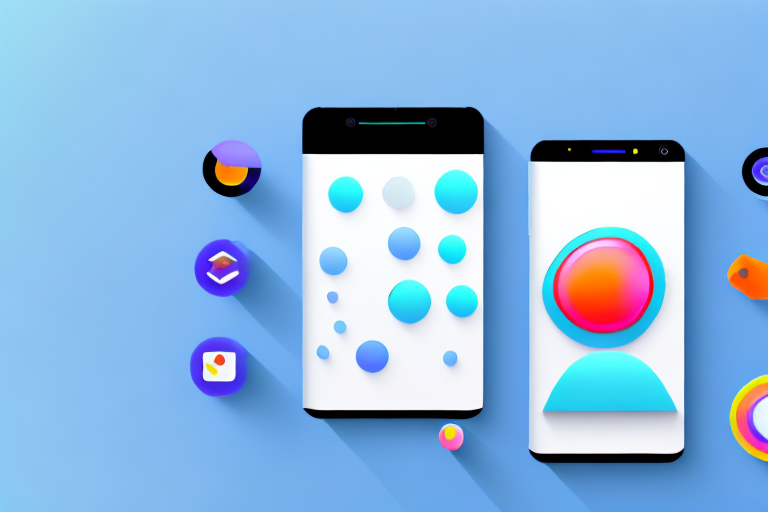 A smartphone displaying an open screenshot editing app