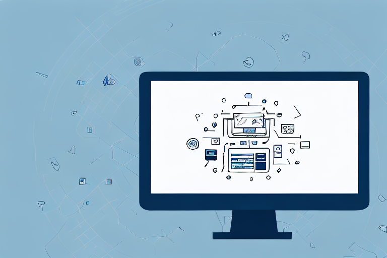 A computer screen displaying an uncropped screenshot with a cropping tool hovering over it