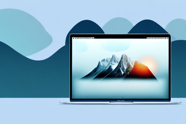 A mac computer with a screenshot tool interface displayed on the screen