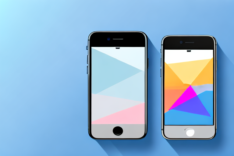 An iphone displaying a screen with colorful apps