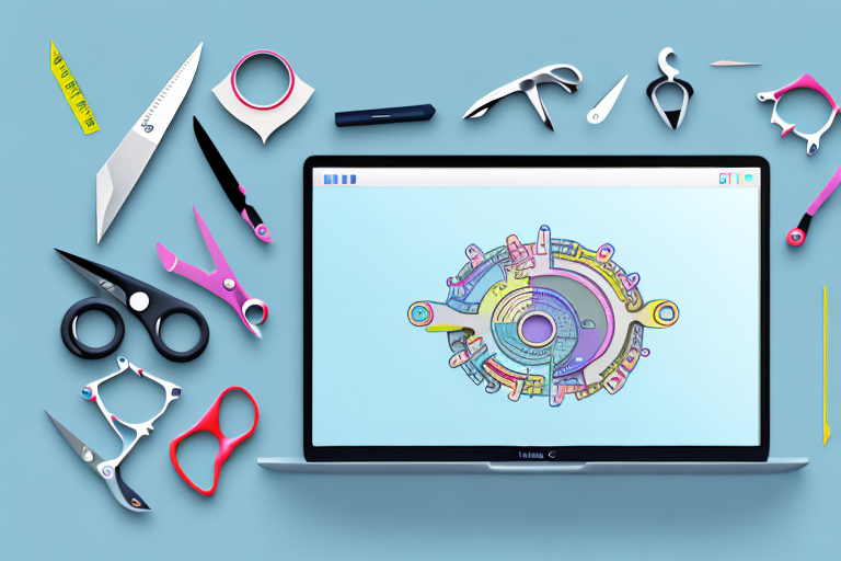 A mac computer with a screenshot on the screen