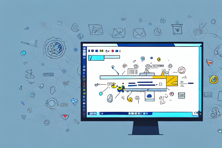 A computer screen showing an open screenshot editing tool with various editing features like cropping