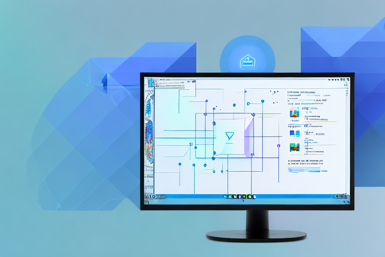 A computer monitor displaying the interface of windows 11 with an open screenshot editing tool and a screenshot image being edited