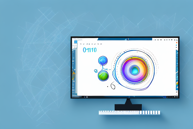 A computer screen displaying the screenshot cropping tool in windows 10