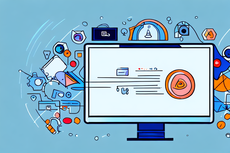 A computer screen displaying various open applications