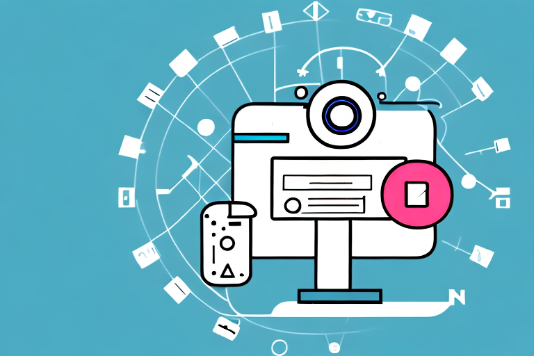 A computer screen showing a video with a camera icon indicating the screenshot function