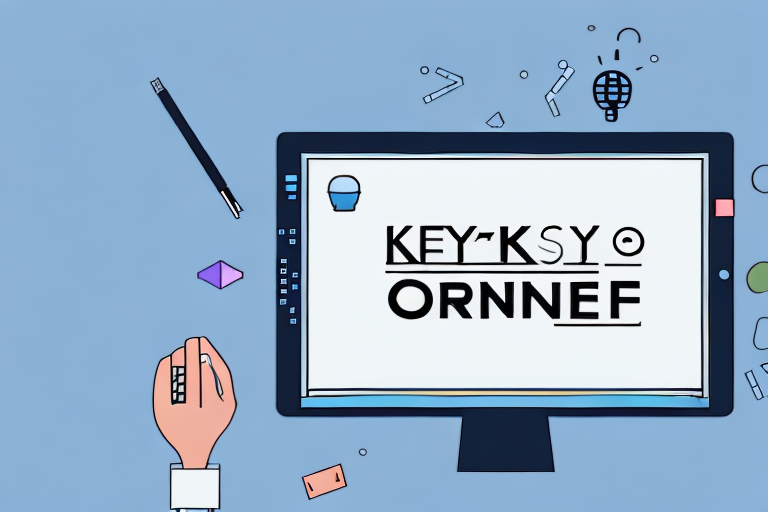 A computer with a dialogue box showing the 'print screen' command