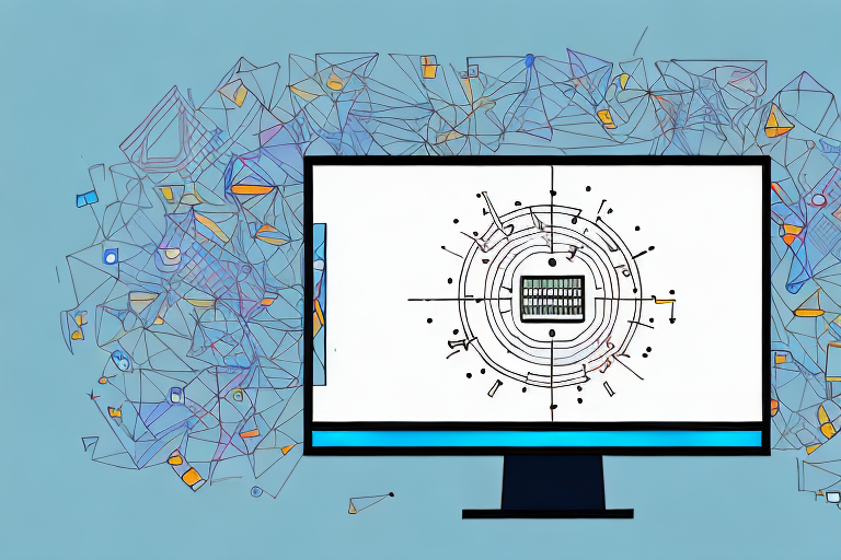 A computer screen displaying an image