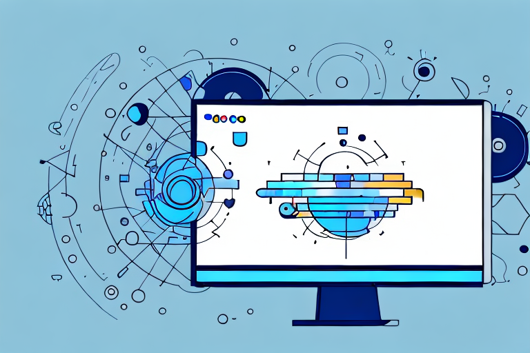 A computer screen displaying a cropping tool hovering over an image