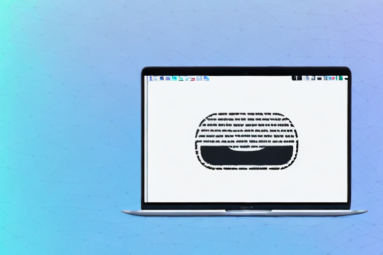 A macbook with a screenshot on the screen