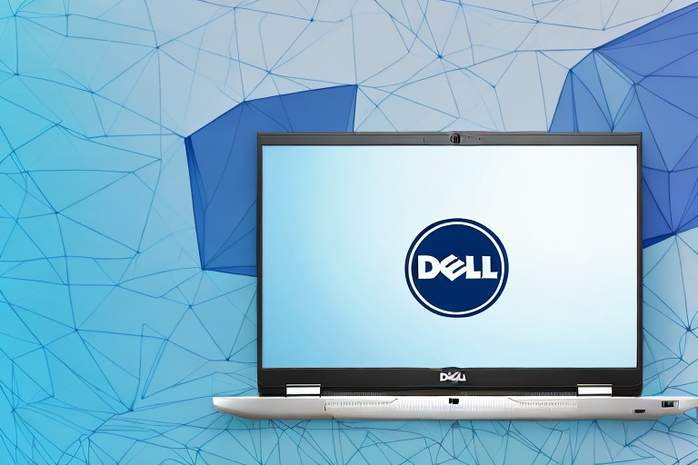 A dell laptop with a screenshot on the screen