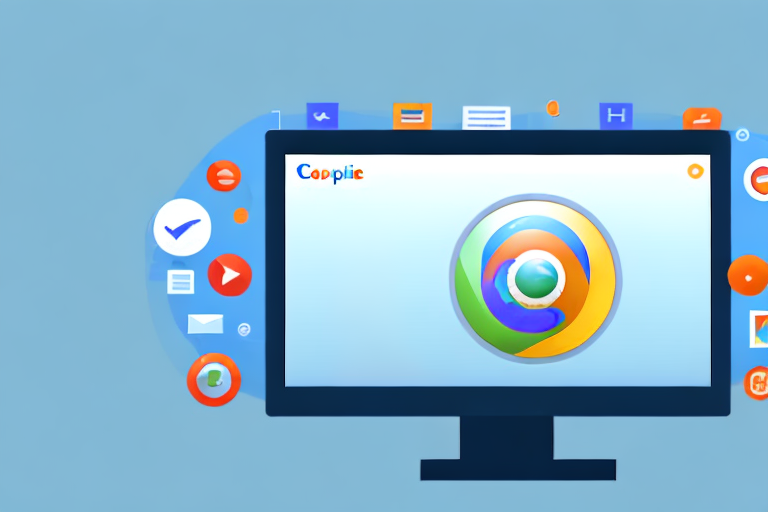 A computer monitor with the chrome browser open