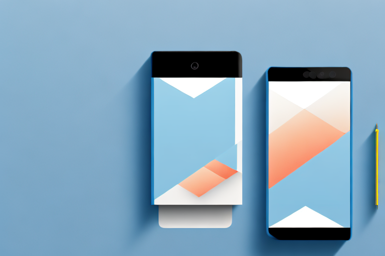 A smartphone displaying a simple screenshot