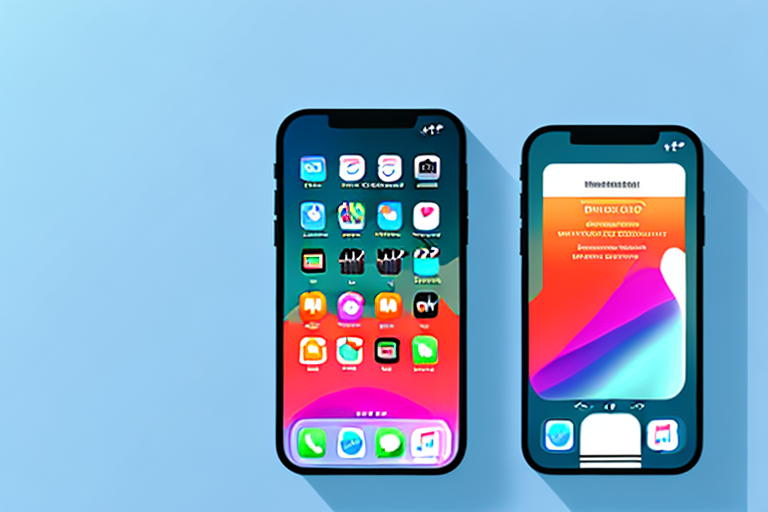 An iphone 12 displaying a screen with various apps