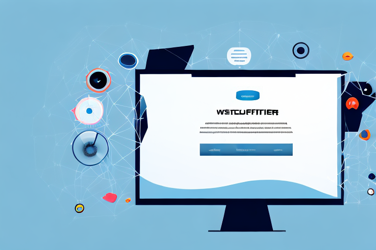 A computer screen displaying a full web page