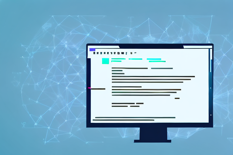 A computer screen displaying a code editor with highlighted syntax