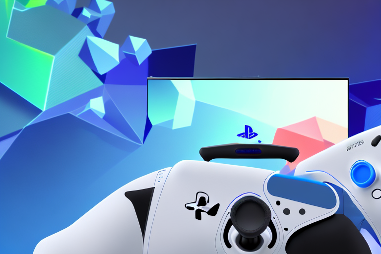 A ps5 console and controller