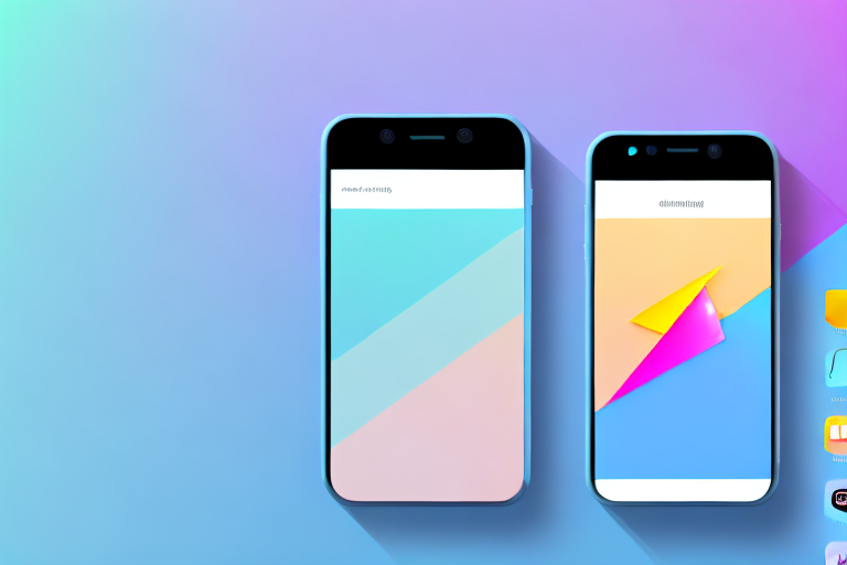 A smartphone displaying a vibrant and engaging app store screenshot