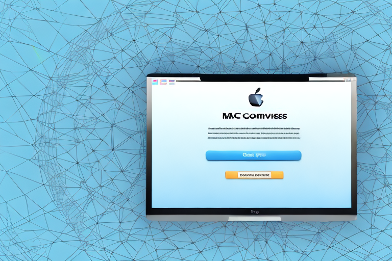 A mac computer with a screenshot image on the screen