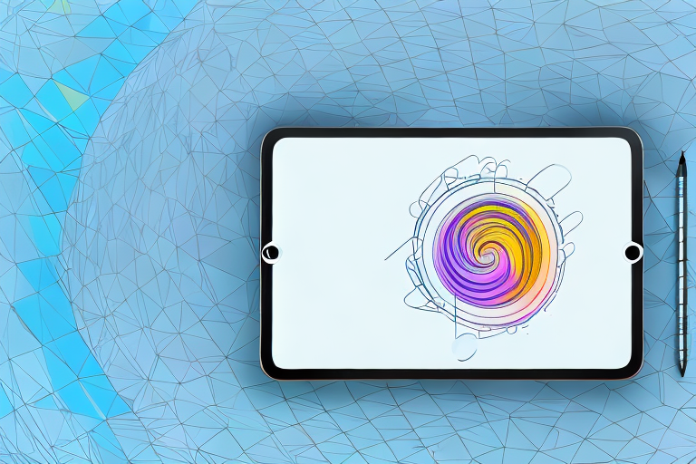 An ipad with the power button and the home button highlighted