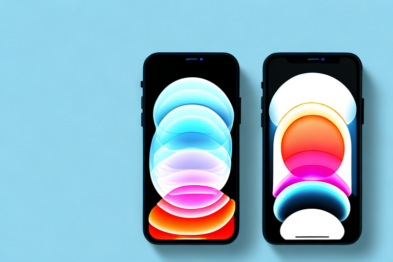 An iphone 11 with highlighted buttons (volume up and side button) which are used to take a screenshot